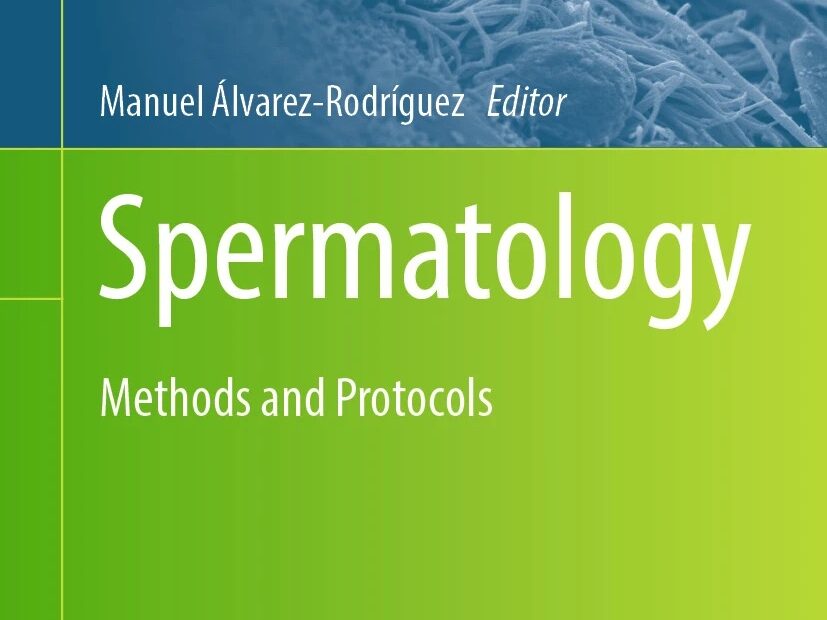 Portada del libro Spermatology Methods and Protocols.